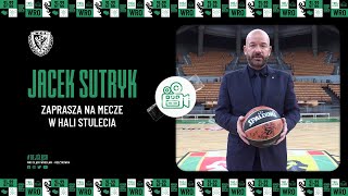 Jacek Sutryk zaprasza na mecze w Hali Stulecia