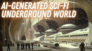 Futuristic Underground World: Syd Mead-Inspired AI-Generated Landscapes | MidJourney & Hailuo AI