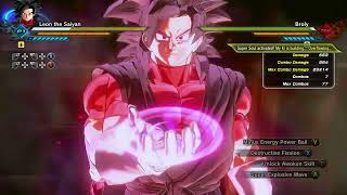 Destructive Power ball combo Saiyan male