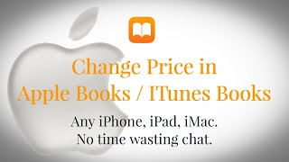 How to Change Book Price in Apple Books / iTunes Connect. Manage Prices & Change Price Limit Tier