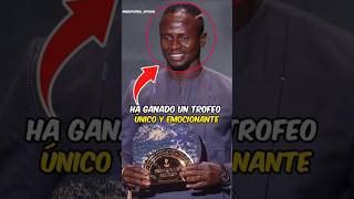 El trofeo especial de Sadio Mané