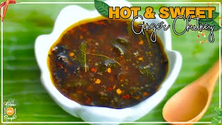 Hot and Sweet Ginger Chutney