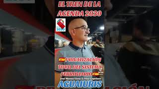 😱📢iryo, "EL TREN DE LA AGENDA 2030", Y LA BRUTAL PRIVATIZACIÓN DEL SISTEMA FERROVIARIO ESPAÑOL📢😱