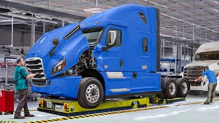 Inside US Factory Producing Massive Freightliner Trucks