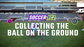 Collecting The Ball On The Ground | Soccer Skills by MOJO