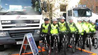 St Pauls Cathedral: Cyclist Trap & Road Safety Awareness Event 26/11/09