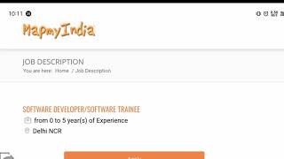 Aur yaha hiring ho rhe hai✌️ | MAPMYINDIA is hiring for SDE  different positions