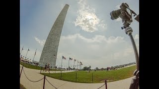 Eclipse Day at the Washington Monument, August 21st, 2017