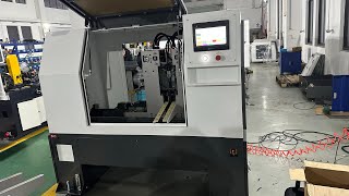 CNC double end chamfering machine