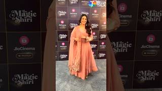 Divyanka Tripathi looks GORGEOUS in an Anarkali suit as she promotes her upcoming web series #shorts