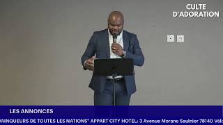 CULTE D'ADORATION DU 11/08/2024 | L'ENLEVEMENT DE L'EGLISE (PARTIE 3) || PROPHETE GUTEMBERG AMOUSSOU