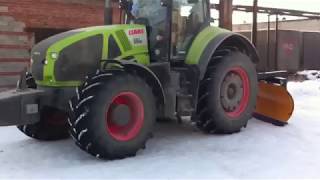 Планировочно-грейдерный отвал для трактора Claas, К-700, ХТЗ, Т-150