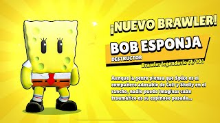 😍 ¡¡¡EL NUEVO BRAWLER BOB ESPONJA ESTÁ AQUÍ!!!🎁|GRATIS REGALOS Brawl Stars