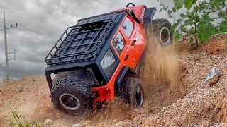 1/8 RC YK4082 Pro ｜ Jeep Wrangler Rubicon Rock Crawling/Off-road ｜ 지프 랭글러 루비콘