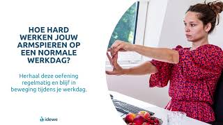 Maand van de Ergonomie - Hoe hard werken jouw armspieren op een normale werkdag? | IDEWE