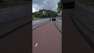 Netherlands 22: The route to Leiden - Riding the underpasses at Plesmanlaan