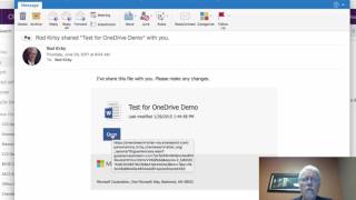 Share Files from OneDrive for Office Apps