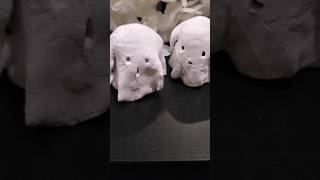 DIY Halloween Clay Ghosts: Easy & Spooky Craft Idea! | Clay sculpting project