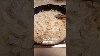 creamy chicken stroganoff #food #ytshorts #shorts #chicken