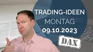 Livetrading zum DAX-Wochenstart | Vorbereitung, Ausführung und weitere Tading-Ideen