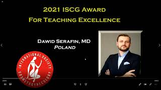 ISCG 2021 Awards at the First Live Medical Conference in the Western World since Covid began