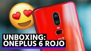 OnePlus 6 ROJO, amor a primera vista