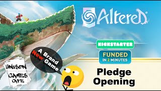 Altered TCG Kickstarter Pledge Opening