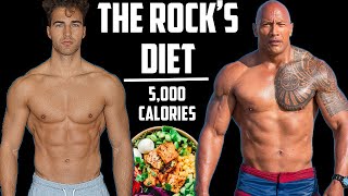 I Tried "The Rock's" 5,000 Calorie Diet for the Day | This is What Happened