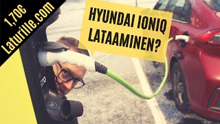 Miten ladataan Hyundai Ioniq (28kWh) sähköautoa?