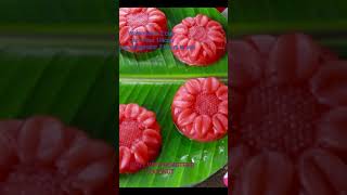 WATERMELON JELLY WITHOUT GELATIN / WATERMELON RECIPE / #shorts