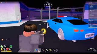 MAD CITY|Shooting there police car tires & getting Xp for it.