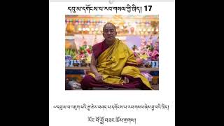 དབུ་མ་དགོངས་པ་རབ་གསལ་གྱི་ཁྲིད། 17