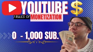 How to Grow and Monetize a YouTube Channel from 0-1000 Subscribers- Step-by-step Guide