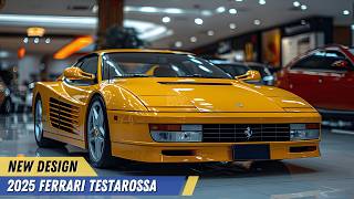 2025 Ferrari Testarossa обнародован - вечный дизайн и 385 л.с. для культовой производительности!