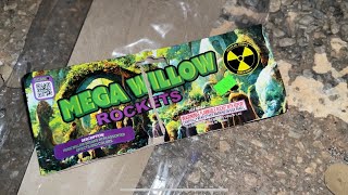 Mega Willow Rockets 🚀 (Nuclear Power Fireworks)