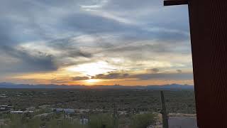 ⏱ Timelapse of Sunset over the Sonoran Desert 11/9/2019