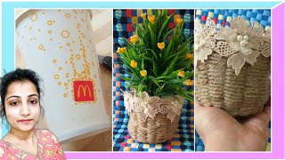 Diy craft From disposal Glass