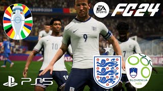 ［FC24］Jugando UEFA EURO 2024 Grupo C Inglaterra vs Eslovenia Gameplay sin comentarios