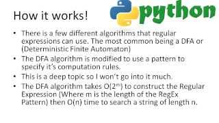 Python Advanced Tutorial 4 - Regular Expressions