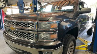 ONE MINUTE BRAKE JOB!?! - 2014 Chevy Silverado