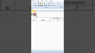 Cara Membuat Header Tabel di Excel dengan Menggabungkan Cell