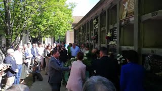 Homenaje a Javier Caballero en el 25 aniversario de su asesinato por ETA