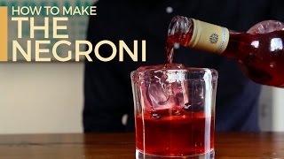 How to Make a Negroni | 60 Second Cocktails