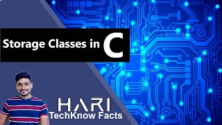 Storage Classes in C - Language