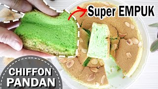 Chiffon Cake Pandan Anti Gagal | LEMBUT SEPERTI KAPAS