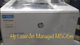 تركيب هارد وتنزيل سوفت وير (ج٢)  ‏Hp LaserJet Managed M506m ‏Install hard disk and firmware