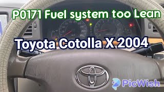 P0171 Corolla X Faulty H02 B1S1