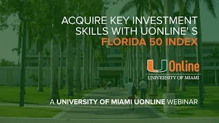 Acquire Key Investment Skills With UOnline' s Florida 50 Index