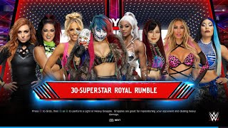 August 2024 Woman's Royal Rumble - WWE 2K24