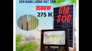 Đèn Led Năng Lượng Mặt Trời Siêu Sáng Chống Nước, Tiết Kiệm Điện Năng 1000w, 2000w, 3000w